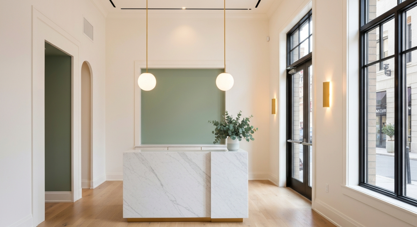 Facial Aesthetics Cherry Creek Denver reception